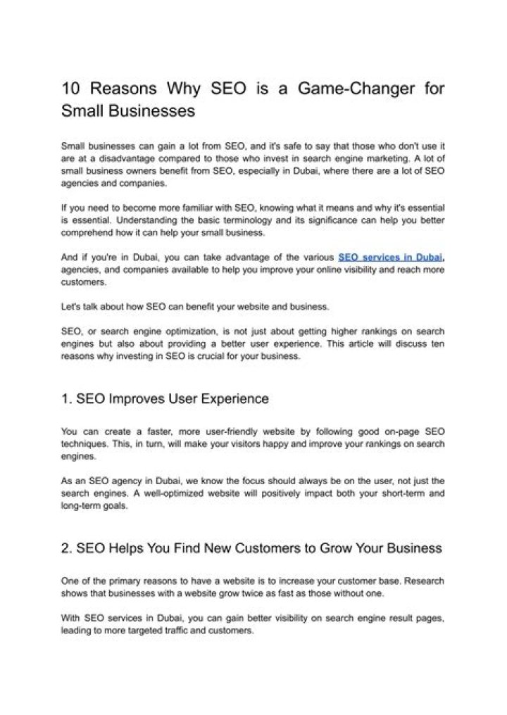 10 Reasons Why SEO Is Important For Consultants Taaglio Consulting