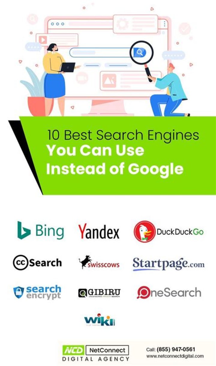 10 Search Engines other than Google Google alternative search engine