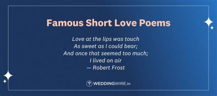 10 Short Love Poems For Her That Are Truly Sweet