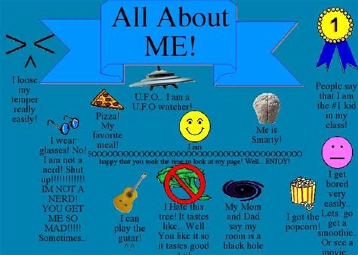 100 Facts About Me 1
