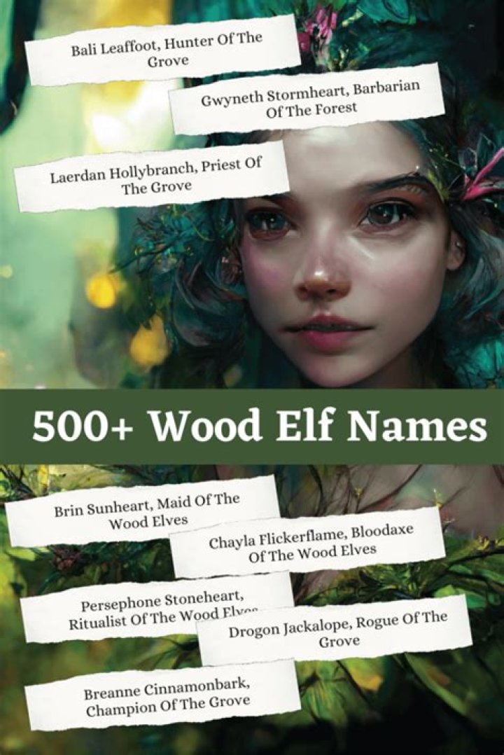 1,000+ Elf Name Generator 1,000 Elf Names Imagine Forest
