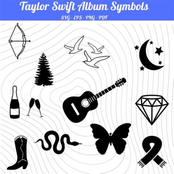 12 Taylor Swift Album Symbols Bundle Swiftie Merch Gift, Swifties, File