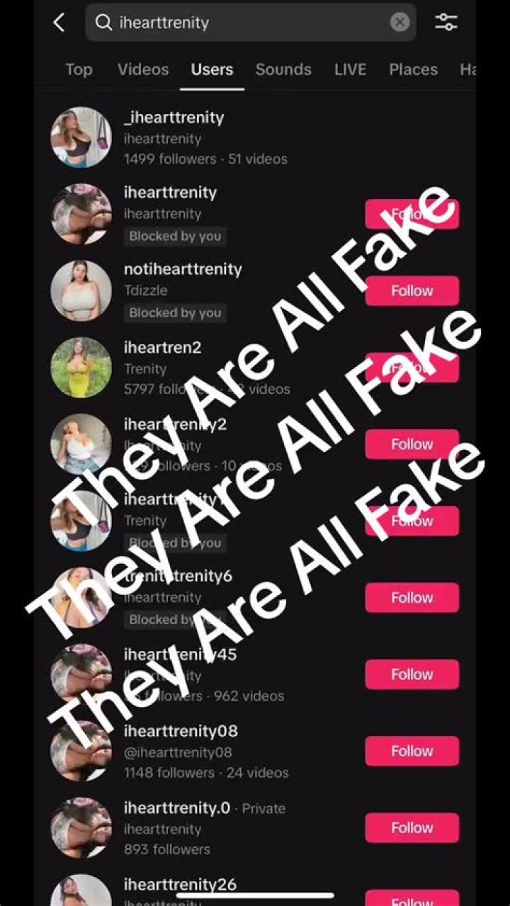 👏 ihearttrenity TikTok
