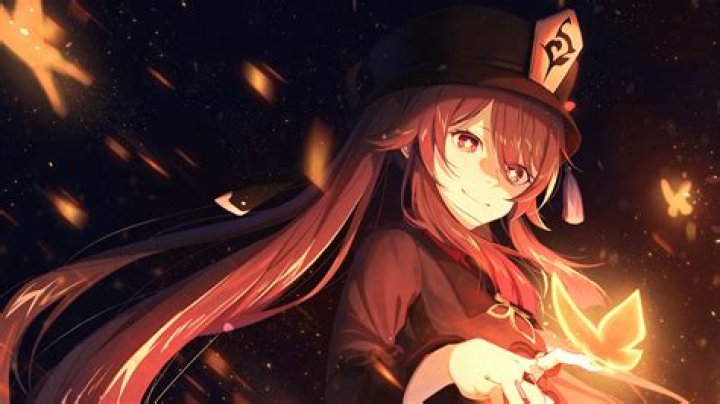 1920x1080 Resolution Hu Tao New Art Genshin Impact 1080P Laptop Full HD