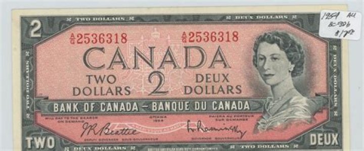 1954 HIGH GRADE 2 BILL