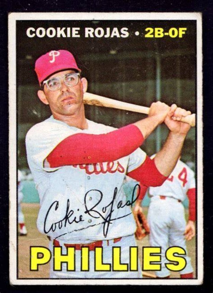 1967 Topps 595 Cookie Rojas Phillies very good condition eBay