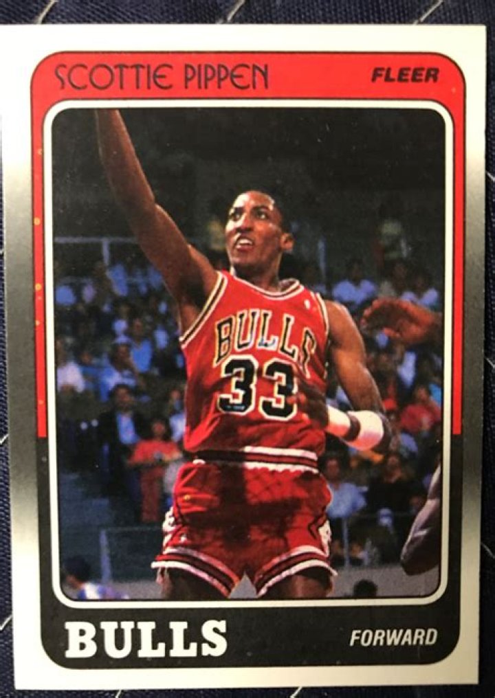 198889 Fleer 20 Scottie Pippen Rookie card SGC 98+ Among the very