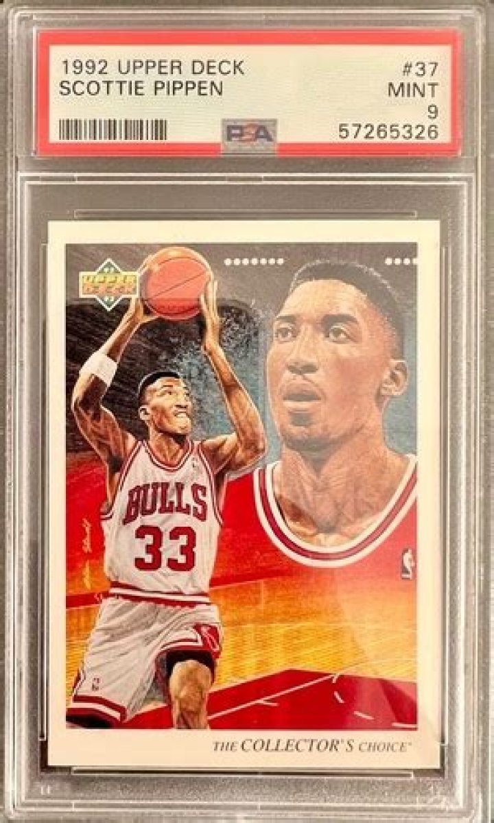 1992 Upper Deck Scottie Pippen 37 Basketball VCP Price Guide