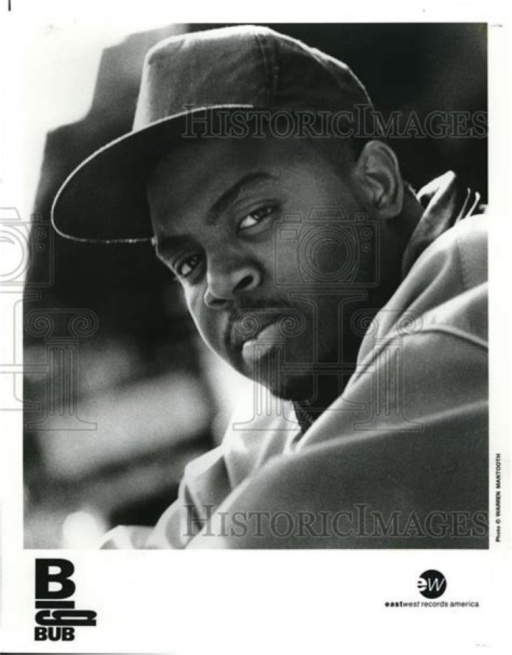 1997 Press Photo Big Bub Hip Hop Rap Singer cvp01128 Historic Images