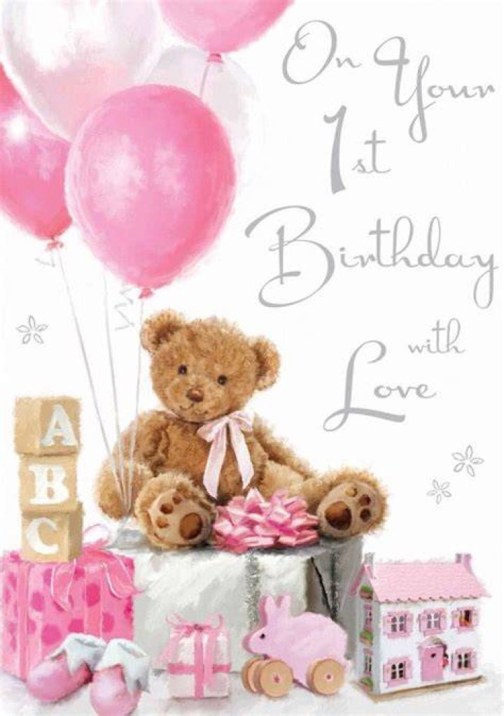 1st Birthday Wishes Birthday Images, Pictures