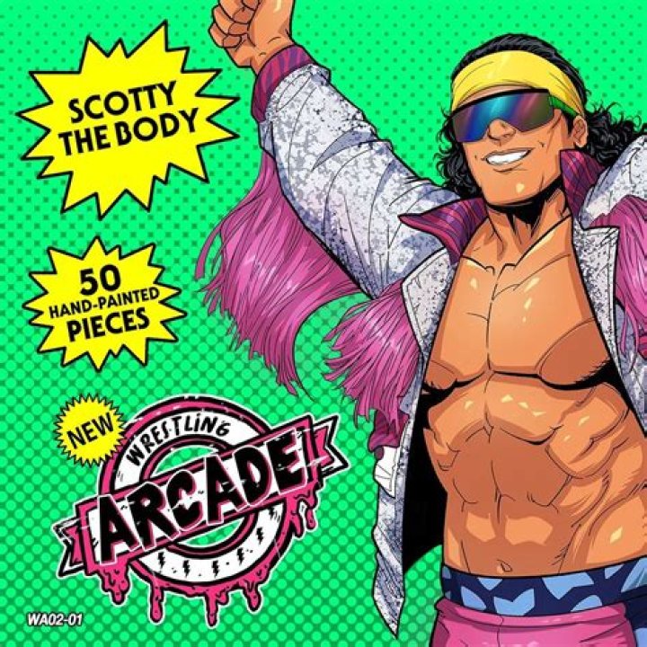 2021 Wrestling Arcade Scotty the Body Wrestling Figure Database