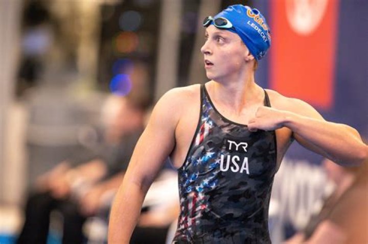2022 Swammy Awards U.S. Female Swimmer of the Year Katie Ledecky