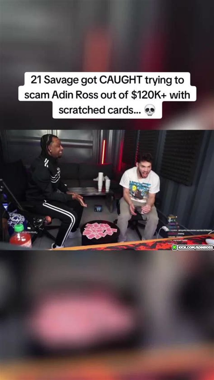 21 Savage Caught Pulling 120K Scam On Adin Ross HipHopDX