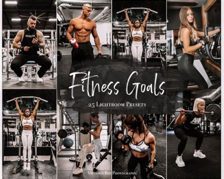 25 FITNESS LIGHTROOM Presets Gym Instagram Filter Moody Etsy