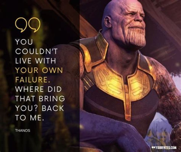 41 Thanos Quotes That Will Encourage You To Be Unstoppable SociallyKeeda