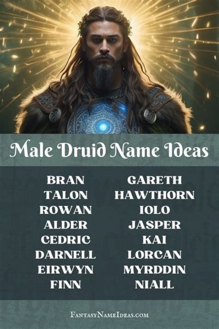 450+ Best Druid Names to Awaken Your Nature Spirit