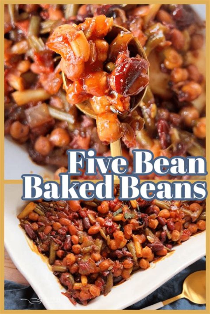 5 Bean Baked Beans With Ground Beef Beef Poster