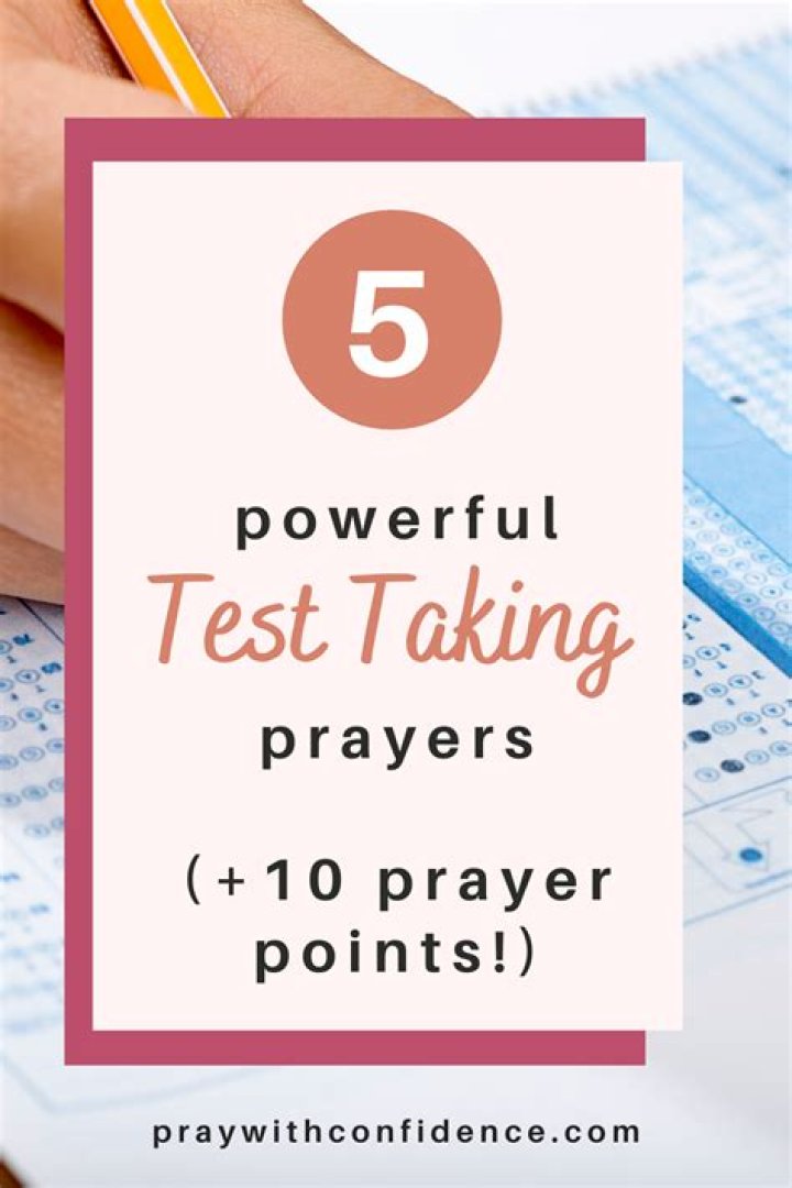5 Prayers for Test Taking (Plus 10 Prayer Points!) Pray With Confidence