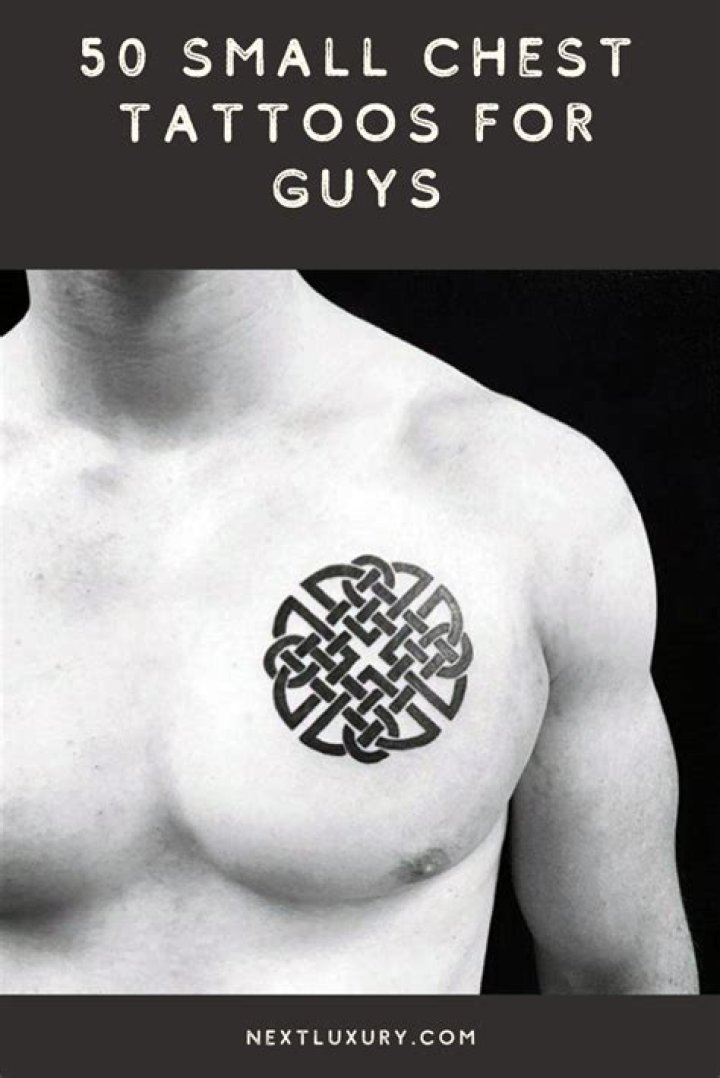 50 Small Chest Tattoos For Guys Masculine Ink Design Ideas