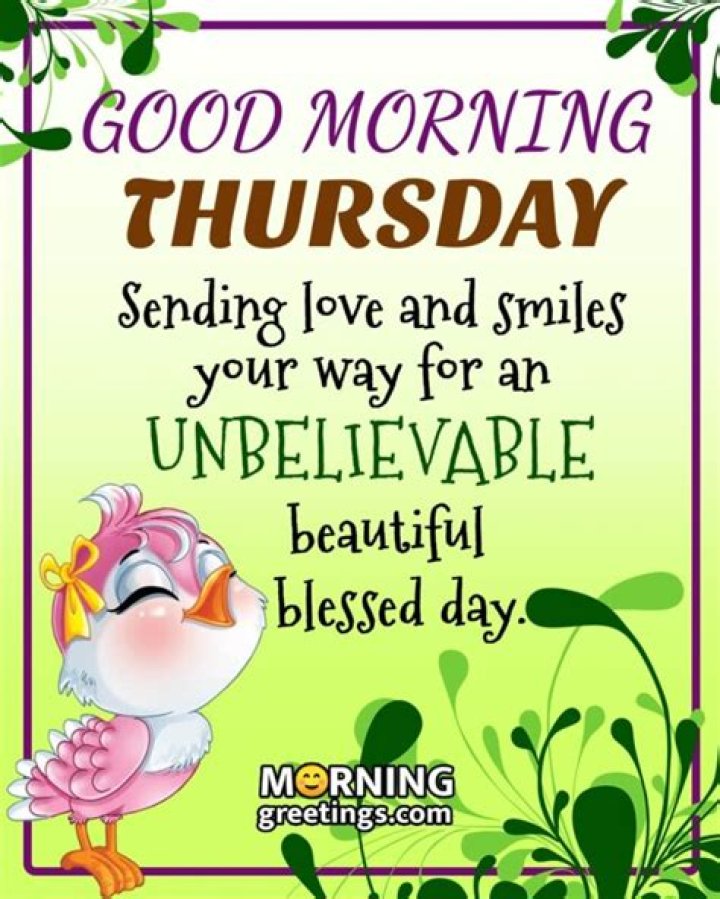 50 Wonderful Thursday Quotes Wishes Pics Morning Greetings Morning