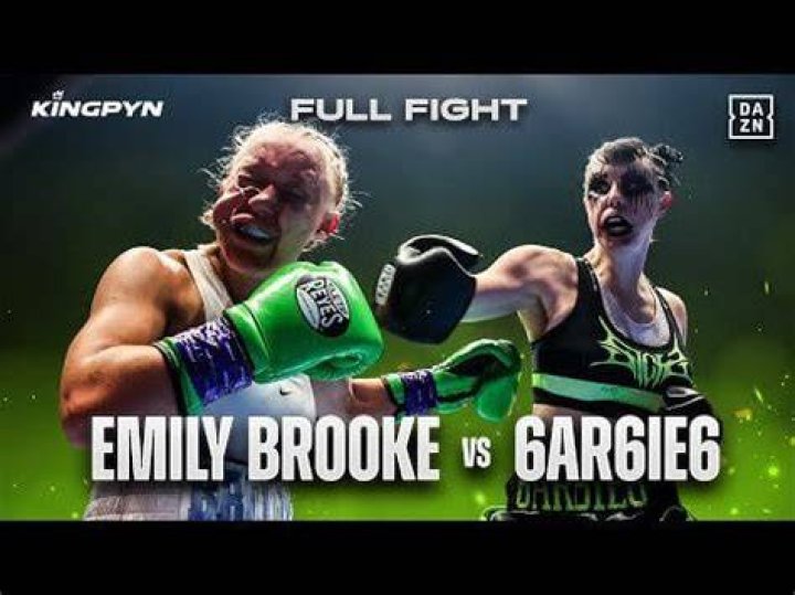 6ar6ie6 vs Emily Brooke FULL FIGHT (Official) Win Big Sports