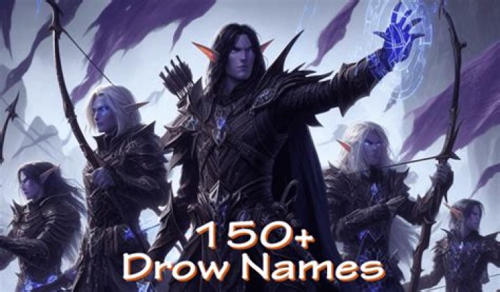 700 Drow Names to Inspire Your Next Fictional Creation