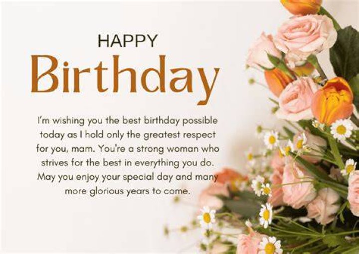 75 The Best Happy Birthday Wishes and Messages (Beautiful Images