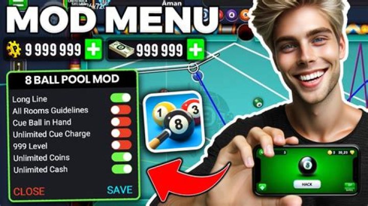 8 Ball Pool MOD APK 4.8.1 Guideline Trick (No Root)