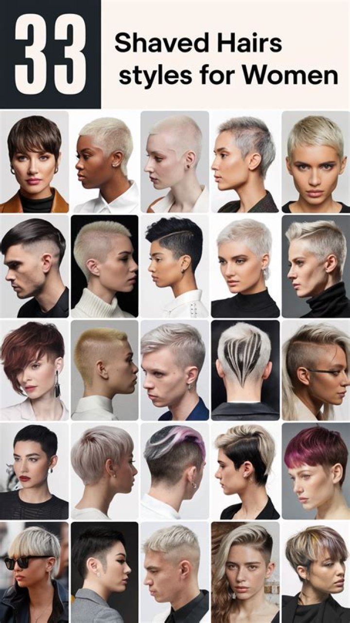 8+ Ideal Shaved Hairstyles For Black Females
