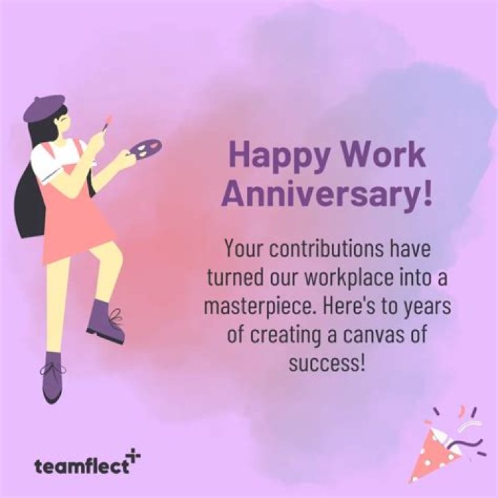 80+ Work Anniversary Wishes and Messages WishesMsg
