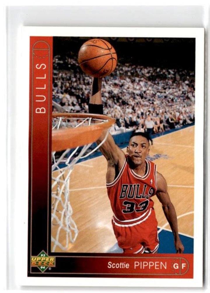 97 SCOTTIE PIPPEN UPPER DECK UD3 AWESOME ACTION INSERT CARD A7 HOF eBay