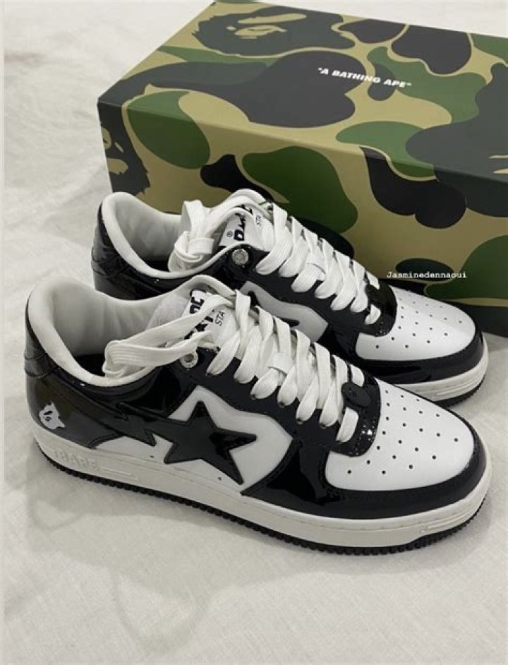 A Bathing Ape Bape Sta Low Suede Heel White Men's 001FWG701042X US