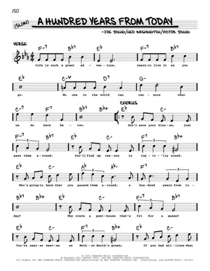 A Hundred Years From Today YouTube Music
