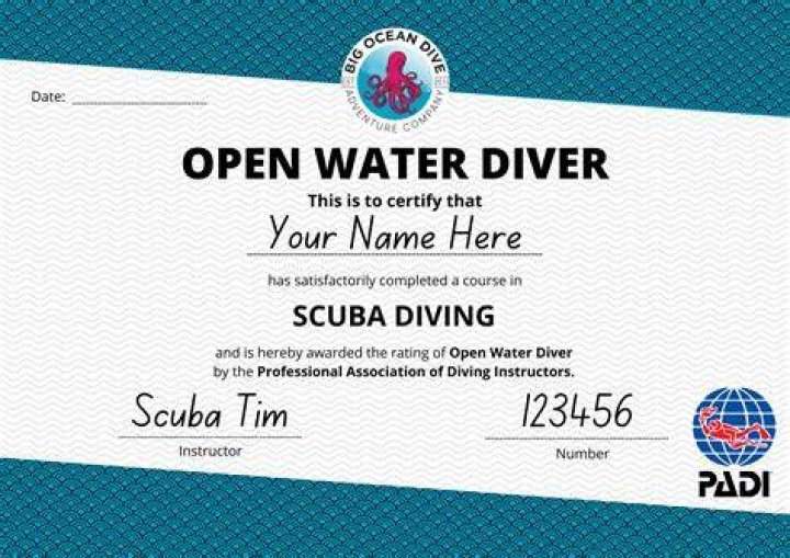 A PADI&reg; Certified Scuba Diver At Sandals Resorts