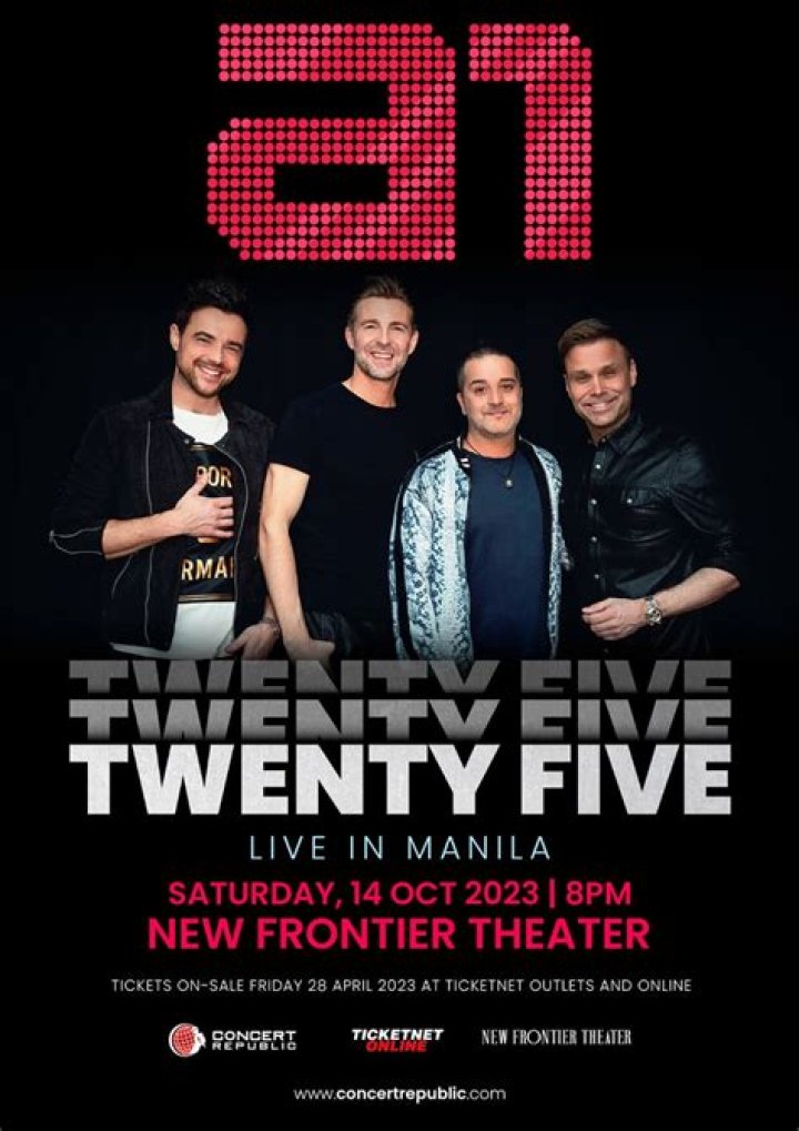 A1 Live in Manila 2023