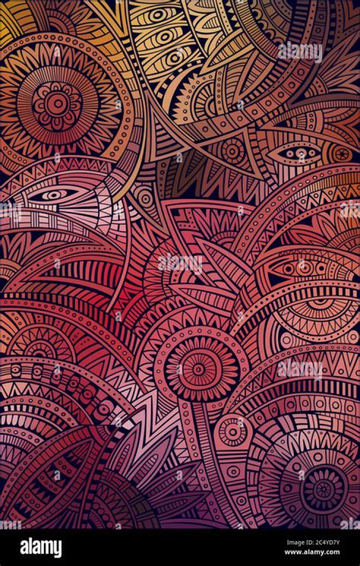 Abstract vector tribal ethnic background stock vector Crushpixel