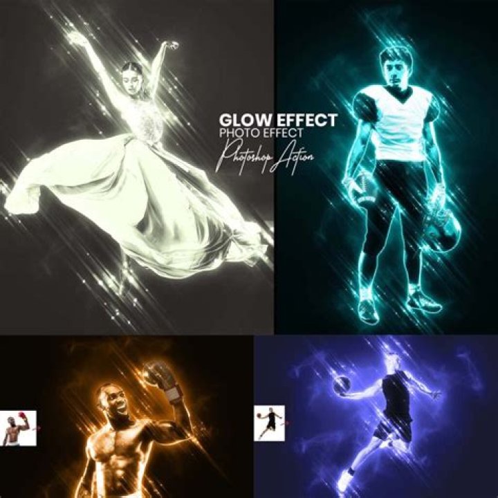 Action glow on Behance