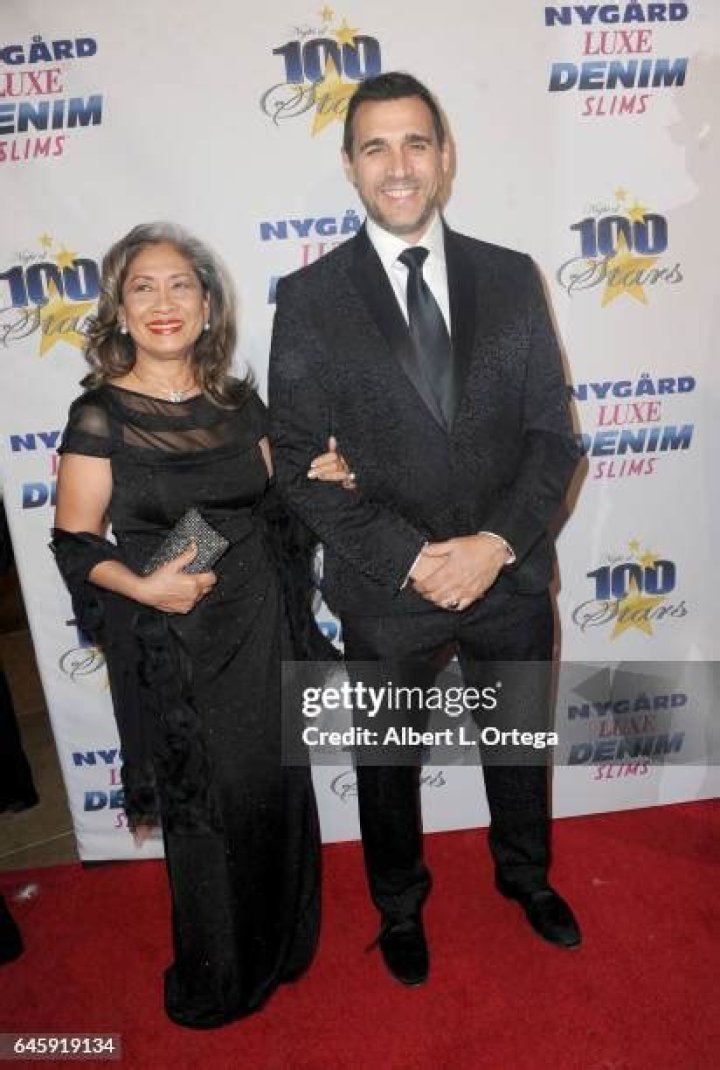 Actor Adrian Paul and wife Meilani Paul attend the City Slickers News