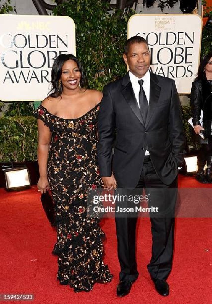Actor Denzel Washington and Olivia Washington arrives at the 70th Stock