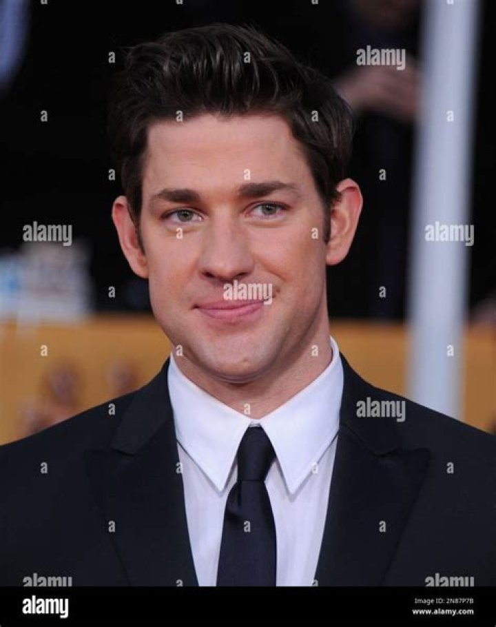 Actor John Krasinski arrives at the premiere of Disney's "Mary