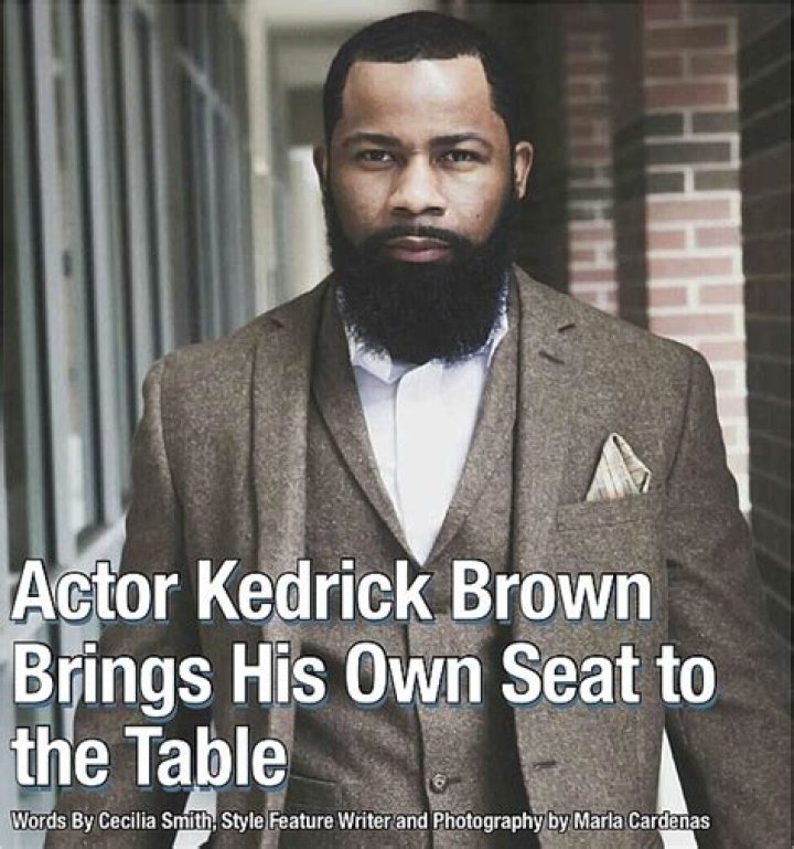 Actor Kedrick Brown Brings His Own Seat to the Table Houston Style