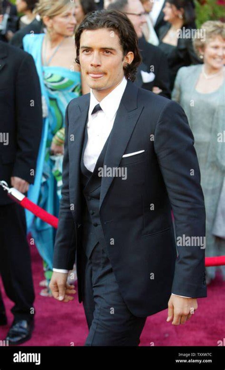 Actor Orlando Bloom arrives for the May 4, 2005 New York premiere of