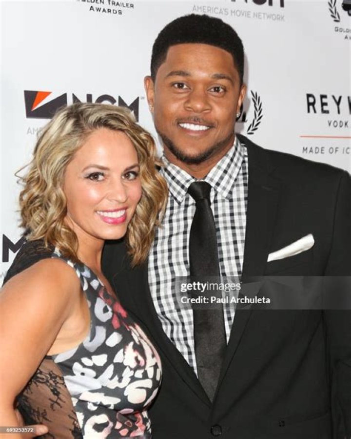 Actor Pooch Hall and his son Djordan Hall attend the 2018 NBA Awards