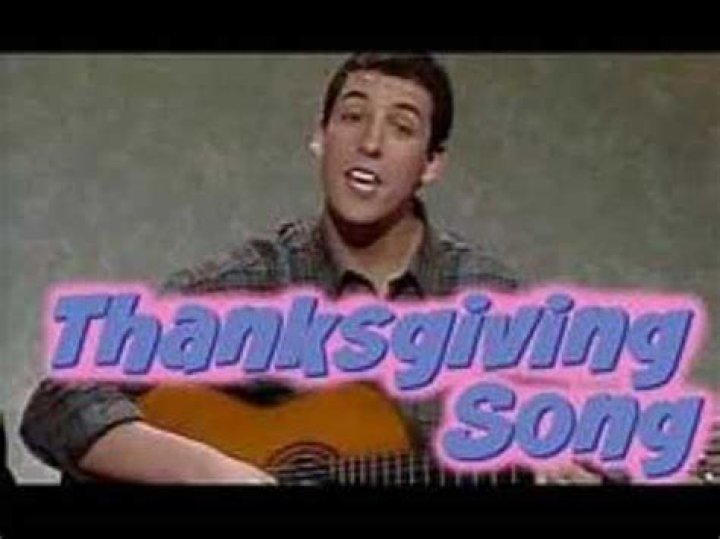 Adam Sandler Thanksgiving Song YouTube
