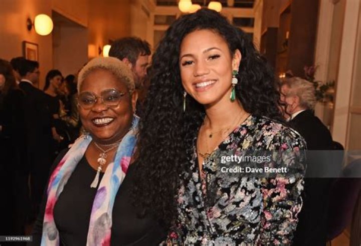 Adeline Nwosu and Vick Hope attend the press night preshow reception