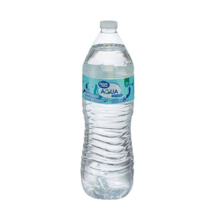 Agua Great Value 1 l Walmart
