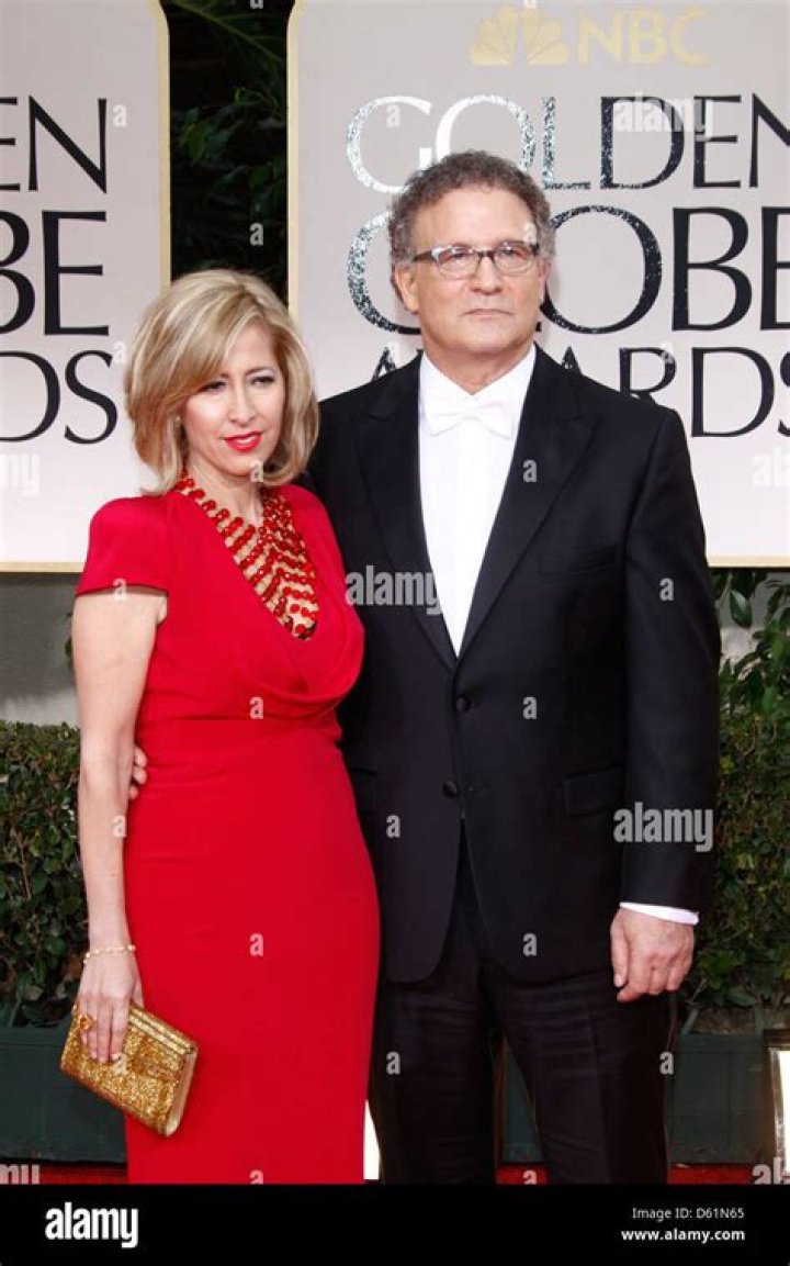Albert Brooks and his wife Kimberly The 69th Annual Golden Globe Awards