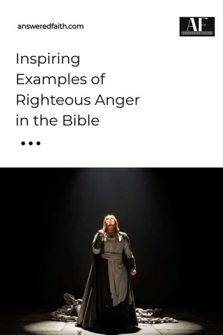 All anger is righteous anger Christ the Truth