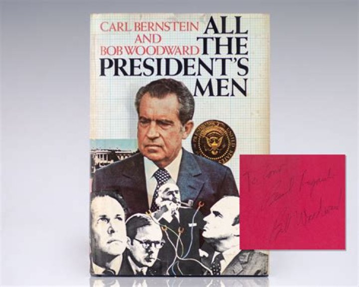 All The President&rsquo;s Men Carl Bernstein Bob Woodward Henry Kissinger Ben