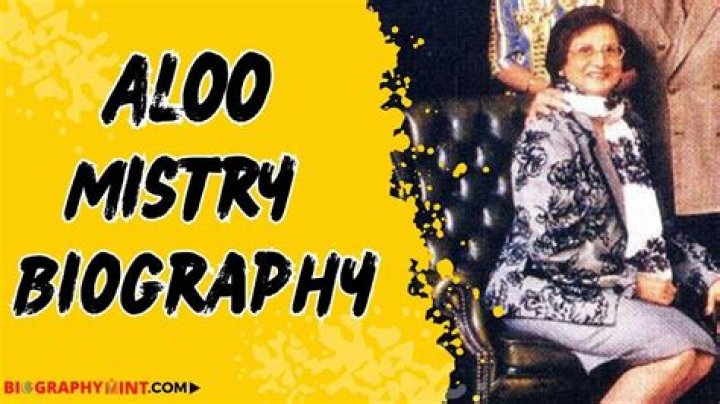 Aloo Mistry Age, Wikipedia, Biography, Education, Net Worth,